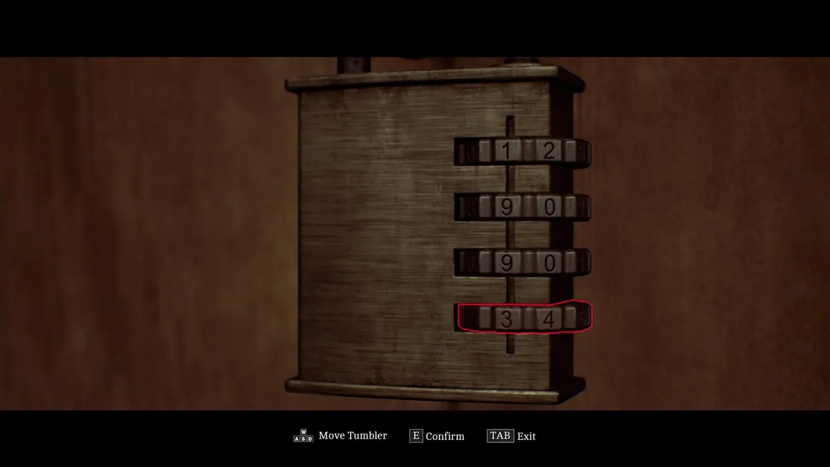 Кодовый замок садового сарая Джейн в Silent Hill: Townfall