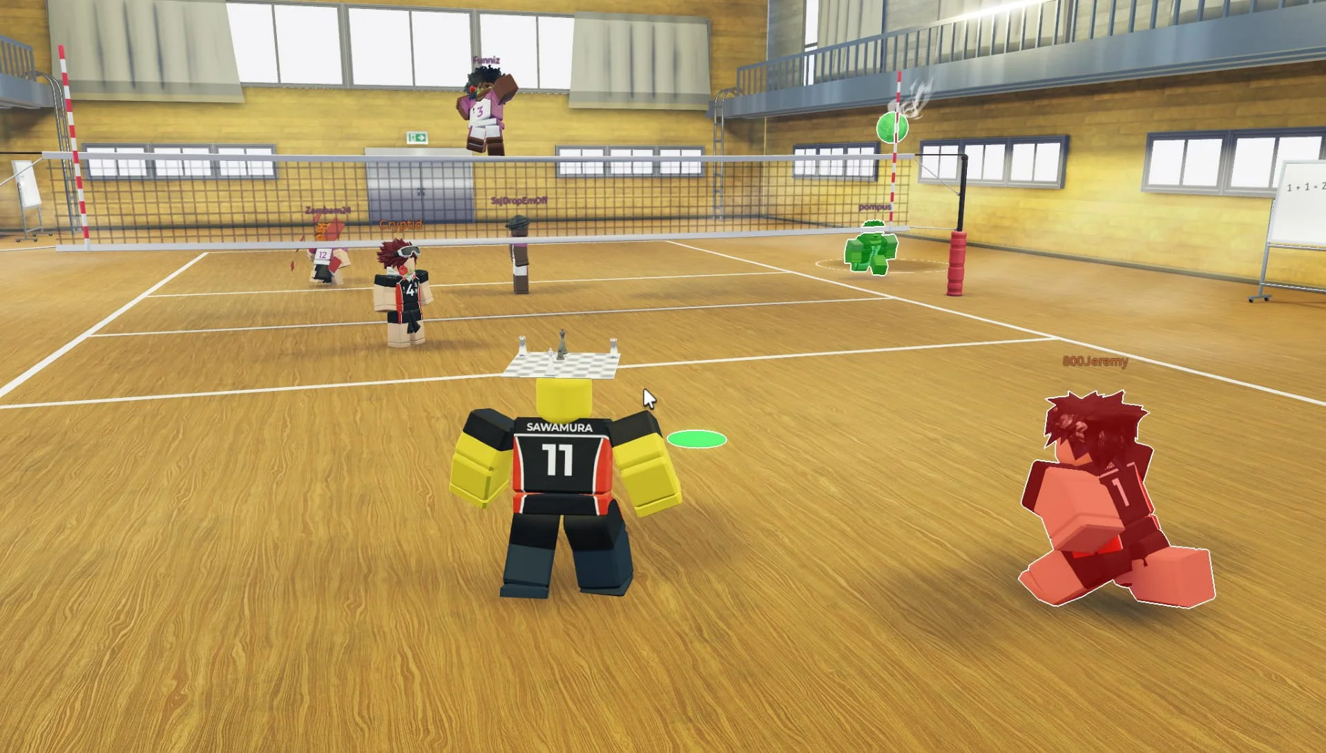 Матч в Volleyball Legends