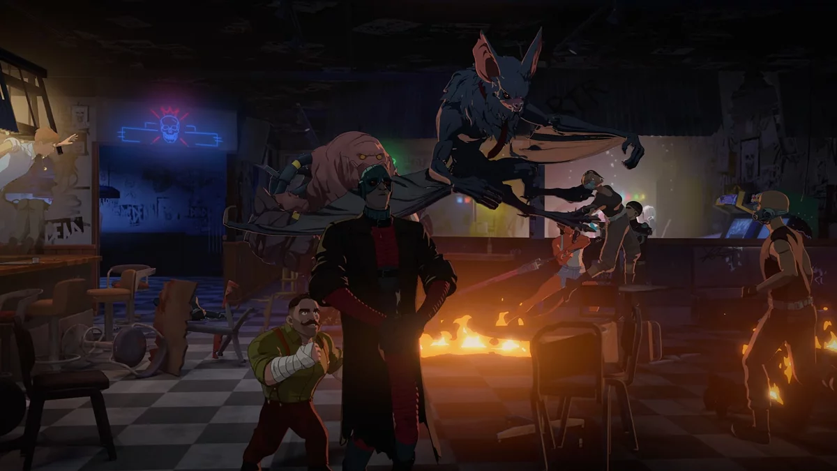 Роберт скрывает свою личность от команды Феникс