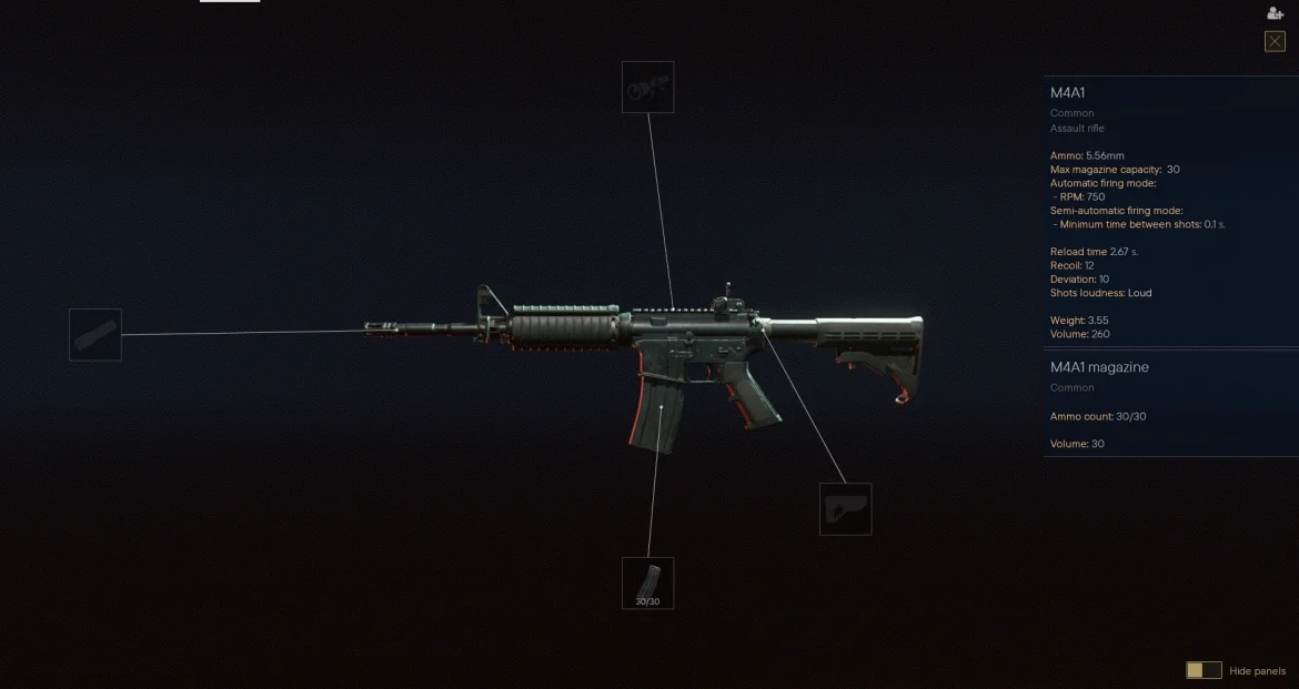 Штурмовая винтовка M4A1 — самое универсальное оружие в Active Matter