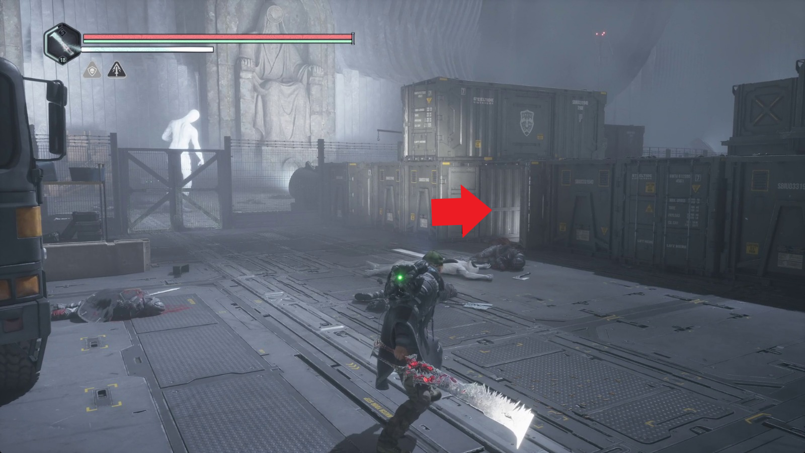 Карта с маршрутами к остальным статуям