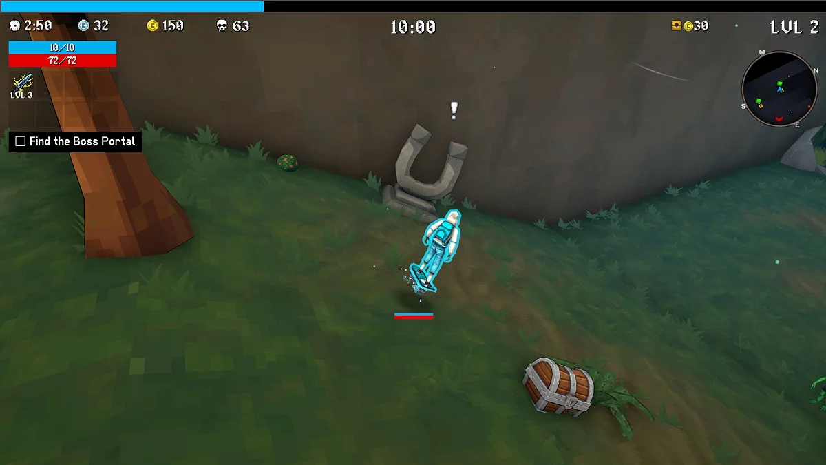 Святыня Сосу в форме подковы в MegaBonk