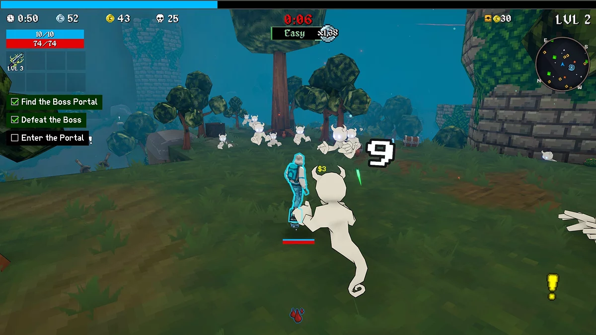 Меню разблокировки предметов за серебро в MegaBonk