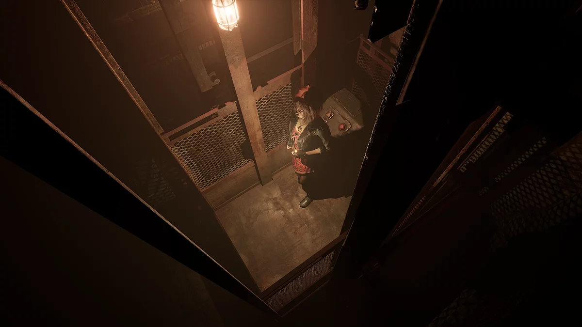 Лифт ведущий в заброшенные катакомбы