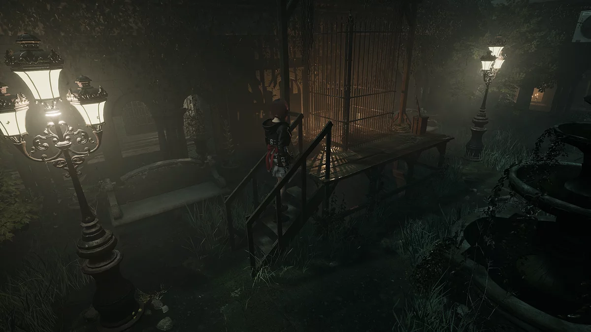 Проход в Клуатр после разрушения замка