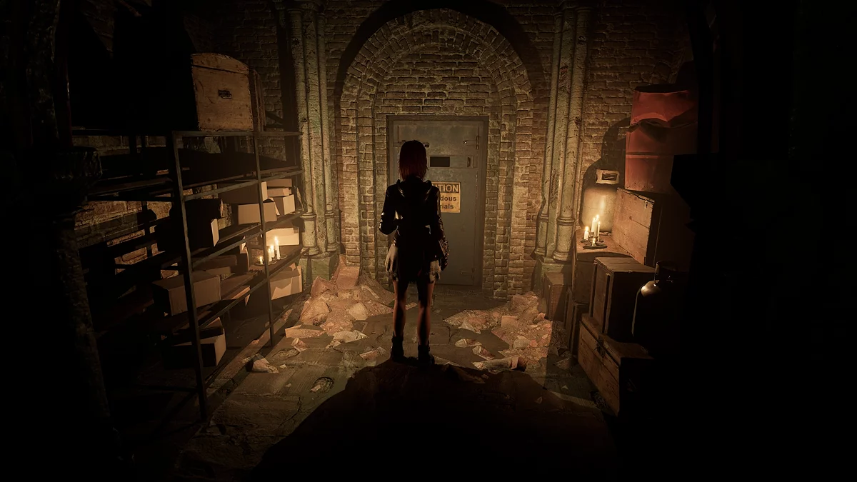 Мастерская с компонентами для гвоздемета