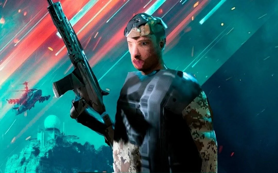 Игровой процесс Battlefield 6 с отображением проблем сетевой задержки и лагов