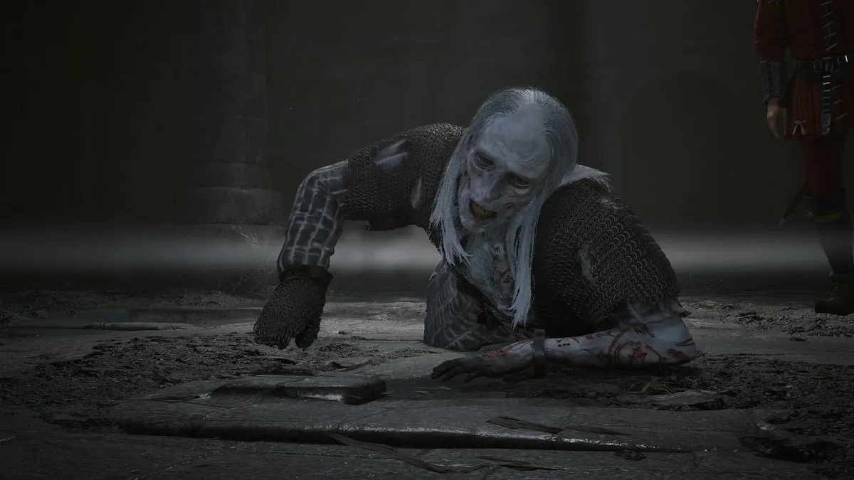 Коэн сражается с ожившим Михаем в The Blood of Dawnwalker