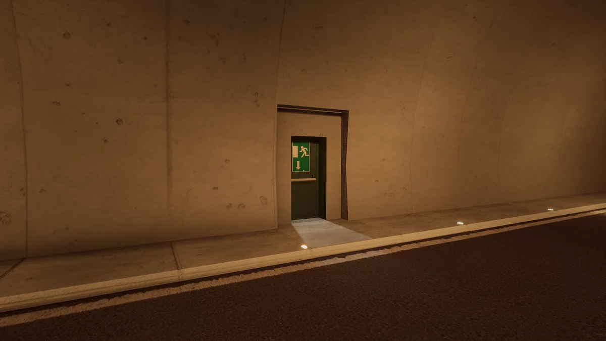 Хаб-локация с множеством дверей в разные уровни