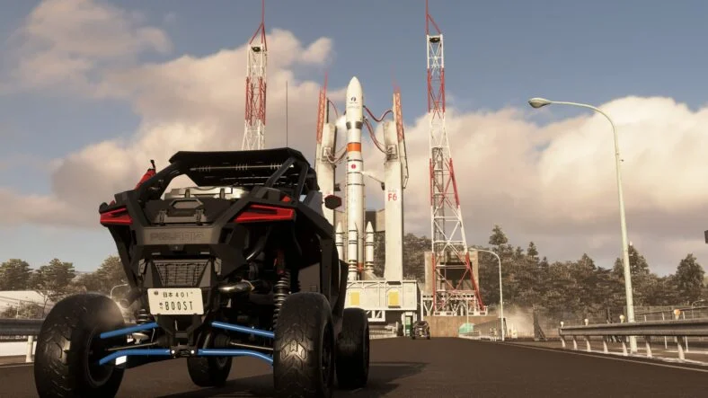 Фотозадание PolarisPoint в Forza Horizon 6 во время зимнего сезона Horizon Meets