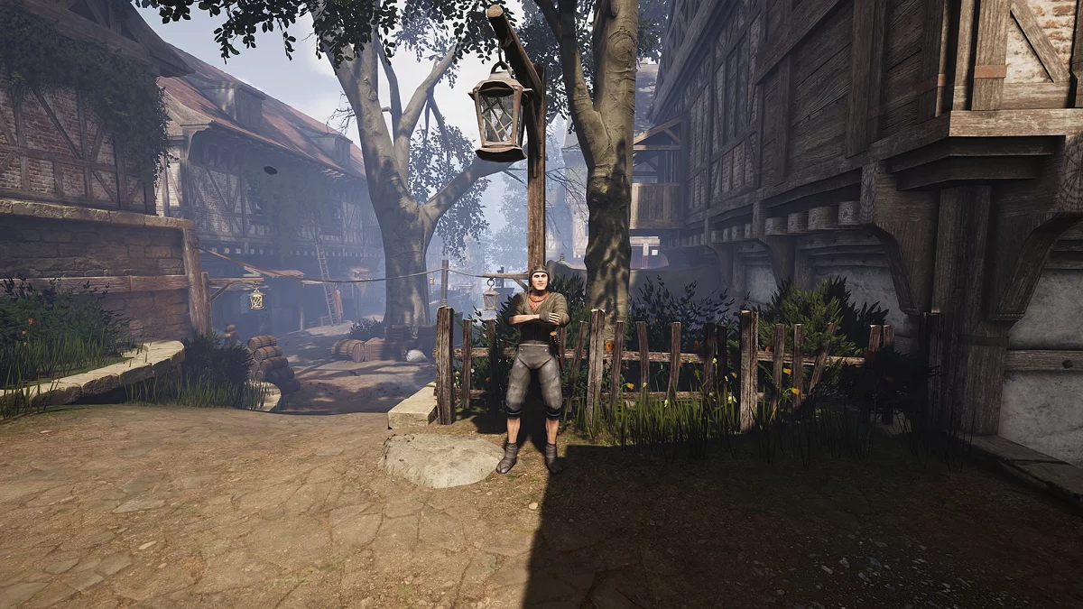 Филмор у фонаря возле телеги даёт направление в мореходную контору