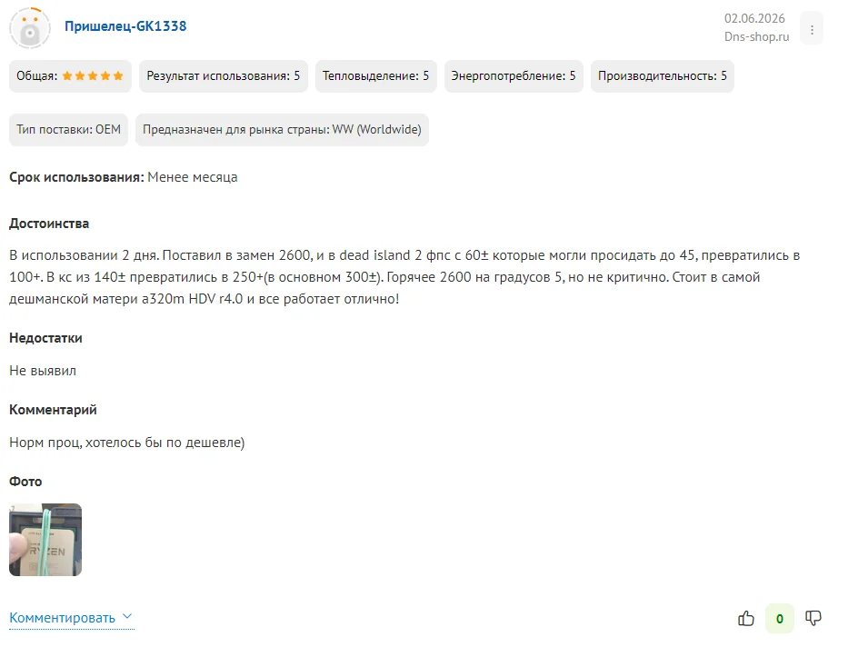 Бенчмарки AMD Ryzen 5 5600 в играх