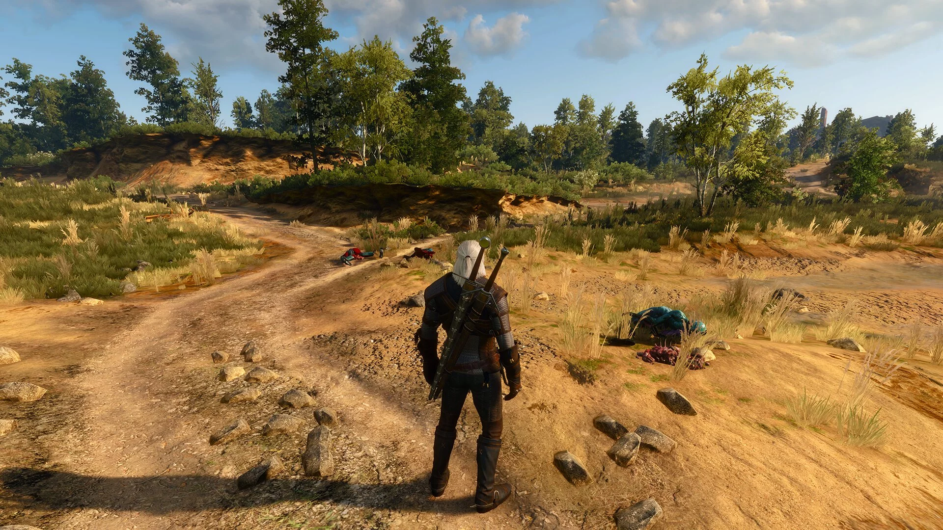 Сравнение параметра «качество детализации» — крови и повреждений — в The Witcher 3