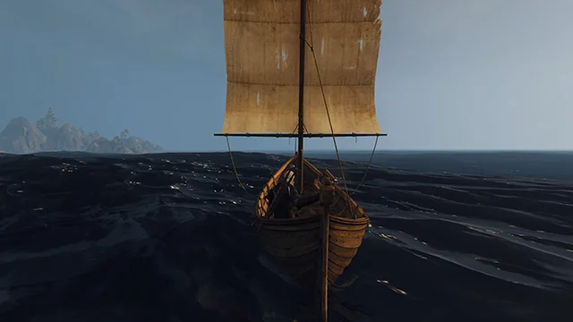 Сравнение качества воды в The Witcher 3 на разных настройках