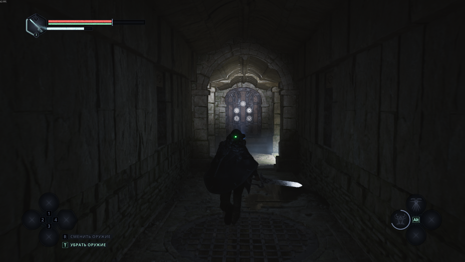 Спуск в колодец в Джове