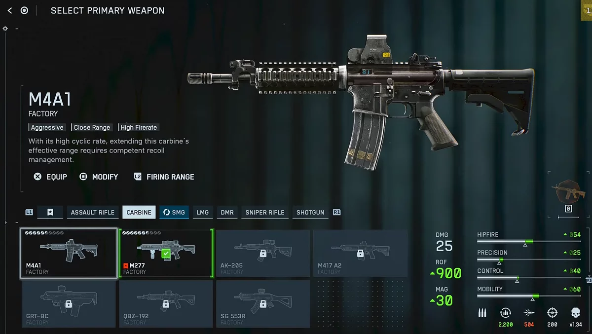 Карабин M4A1 в Battlefield 6 - разблокировка на 2 ранге