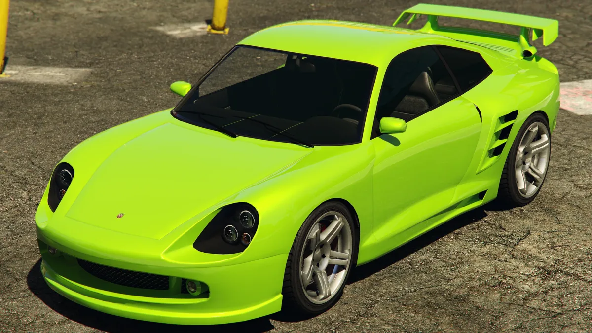 Красный спорткар Pfister Comet из GTA 5