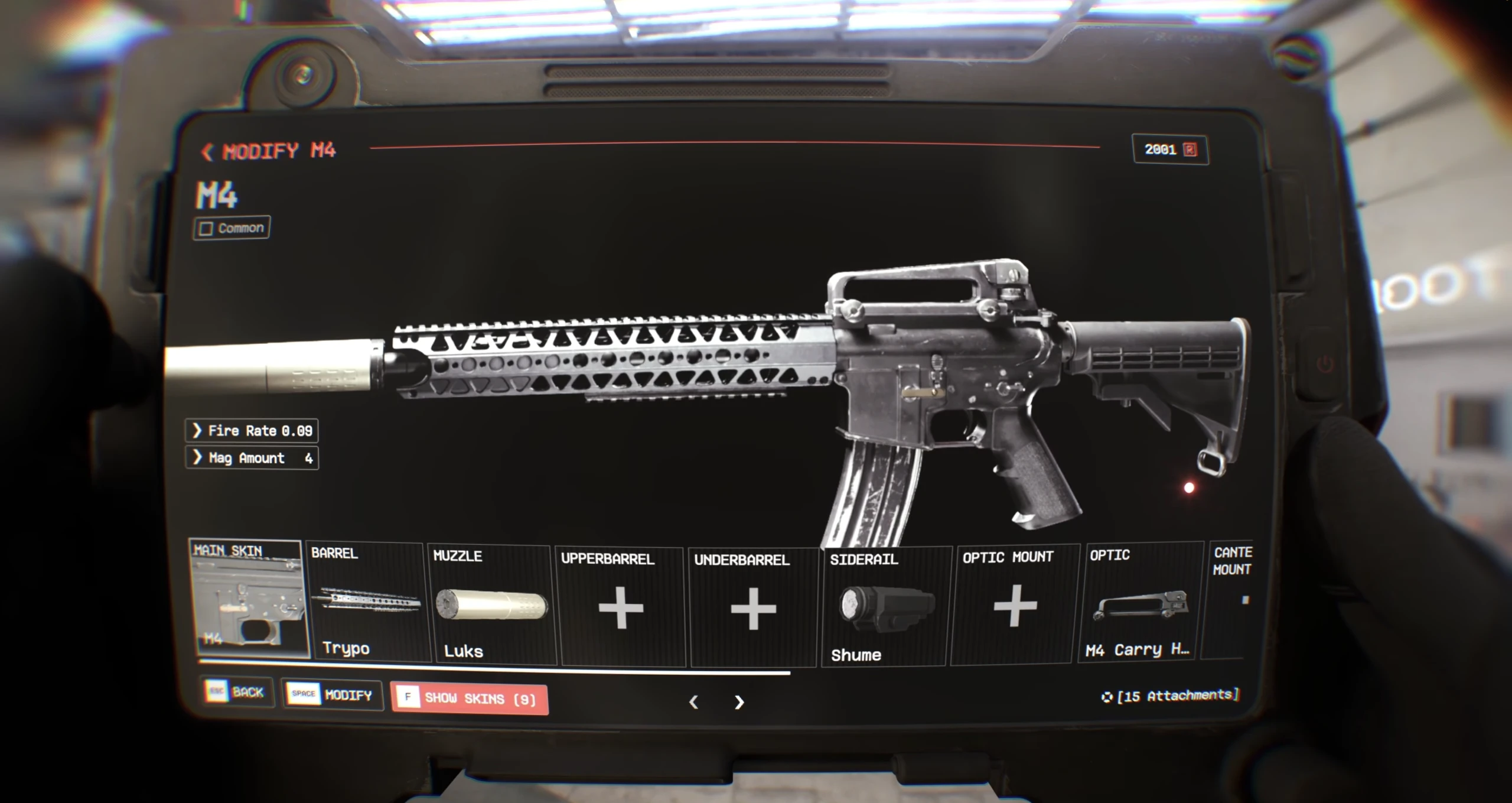 Модифицируем M4