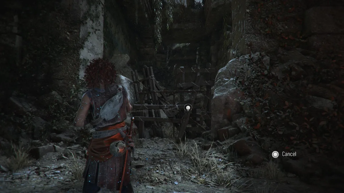 София у завала, который можно разрушить, в Resonance: A Plague Tale Legacy