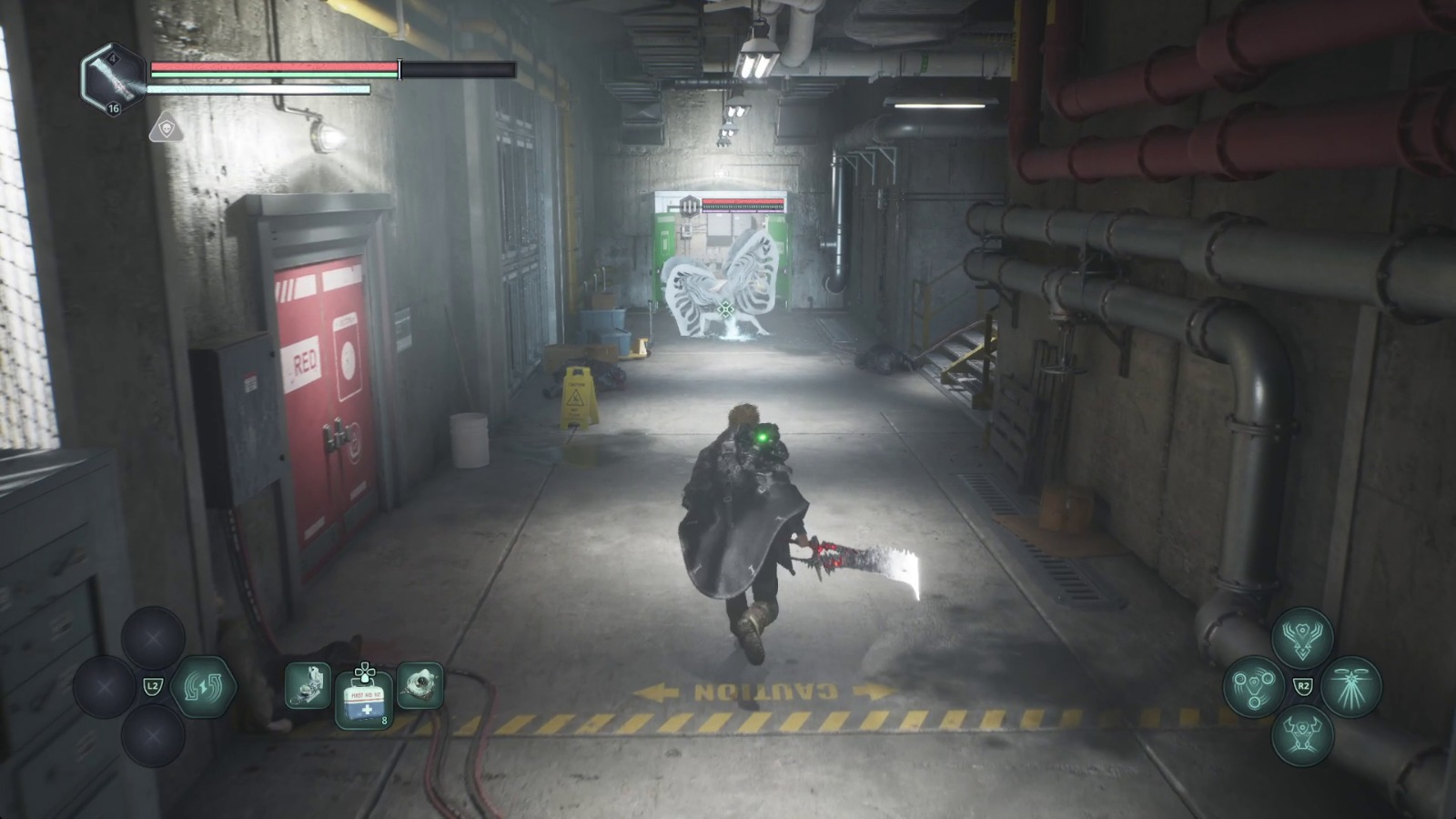 Зеленая дверь со Стражем временной петли