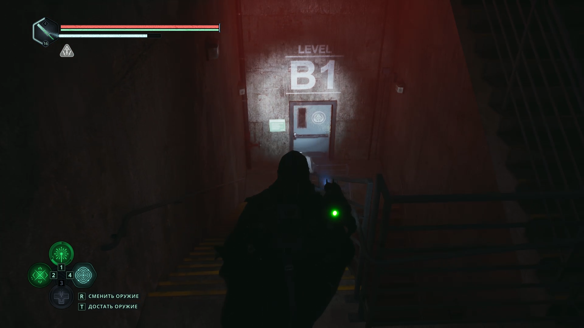 Лестница на 4 уровня вниз в Музее Возничего