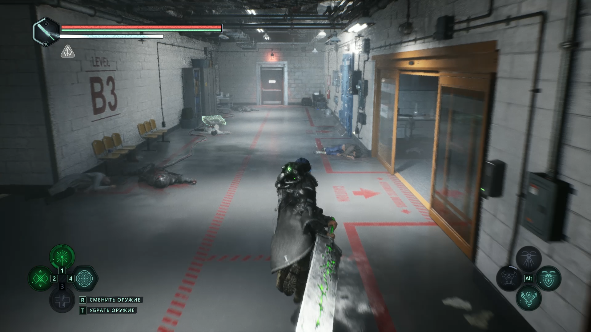 Оранжевая дверь со Стражем временной петли