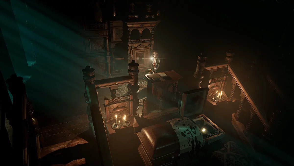 Второй блокнот Анджелики на алтаре поминальной церкви