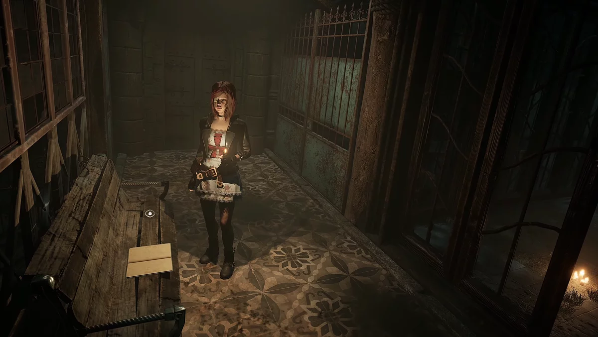 Третий дневник Иосифа на лавочке в галерее возле придела Богоматери