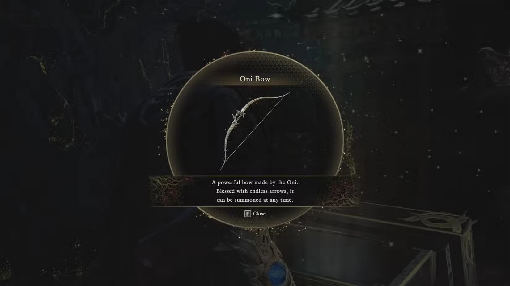 Лук Они в Onimusha: Way of the Sword