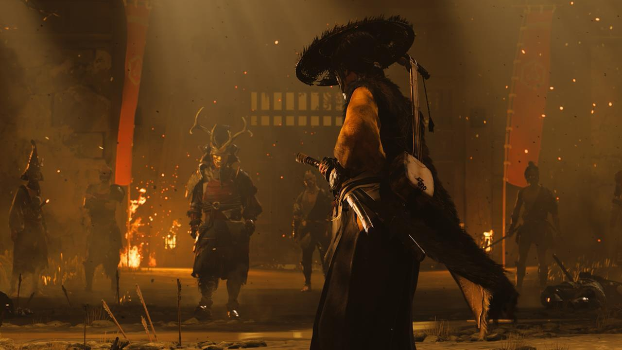 Интерфейс установки оберегов - меню экипировки талисманов в Ghost of Yotei