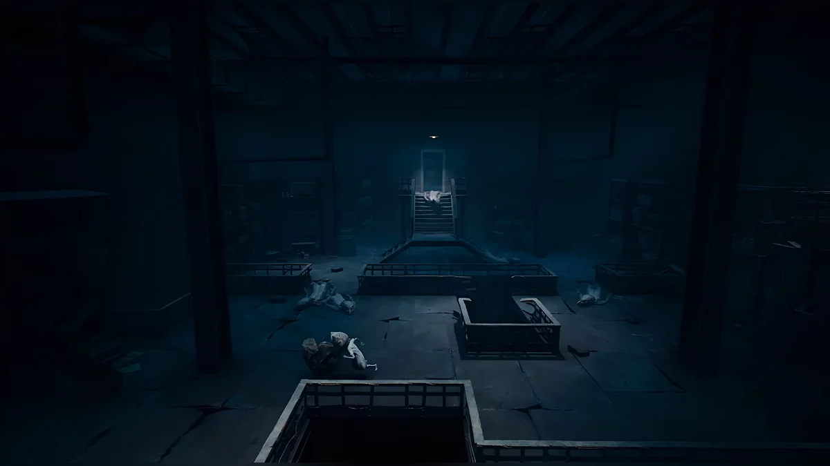 Побег от ползающих монстров с колесом для дрезины