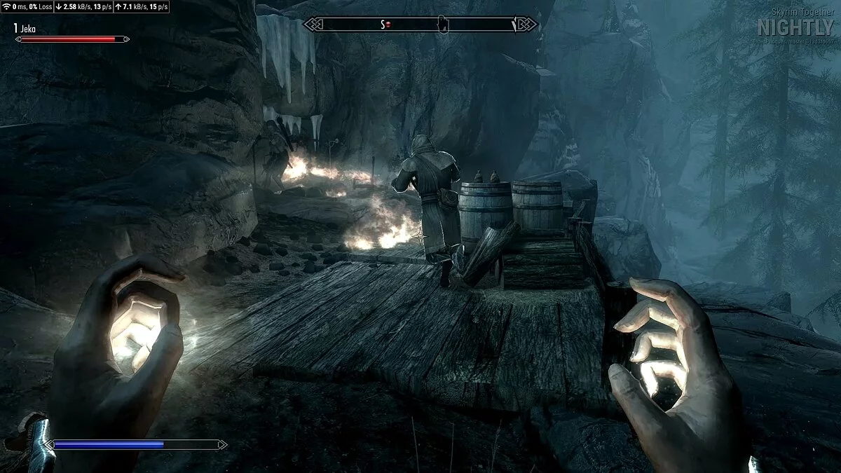 Кооперативное прохождение Skyrim Together с друзьями в Тамриэле