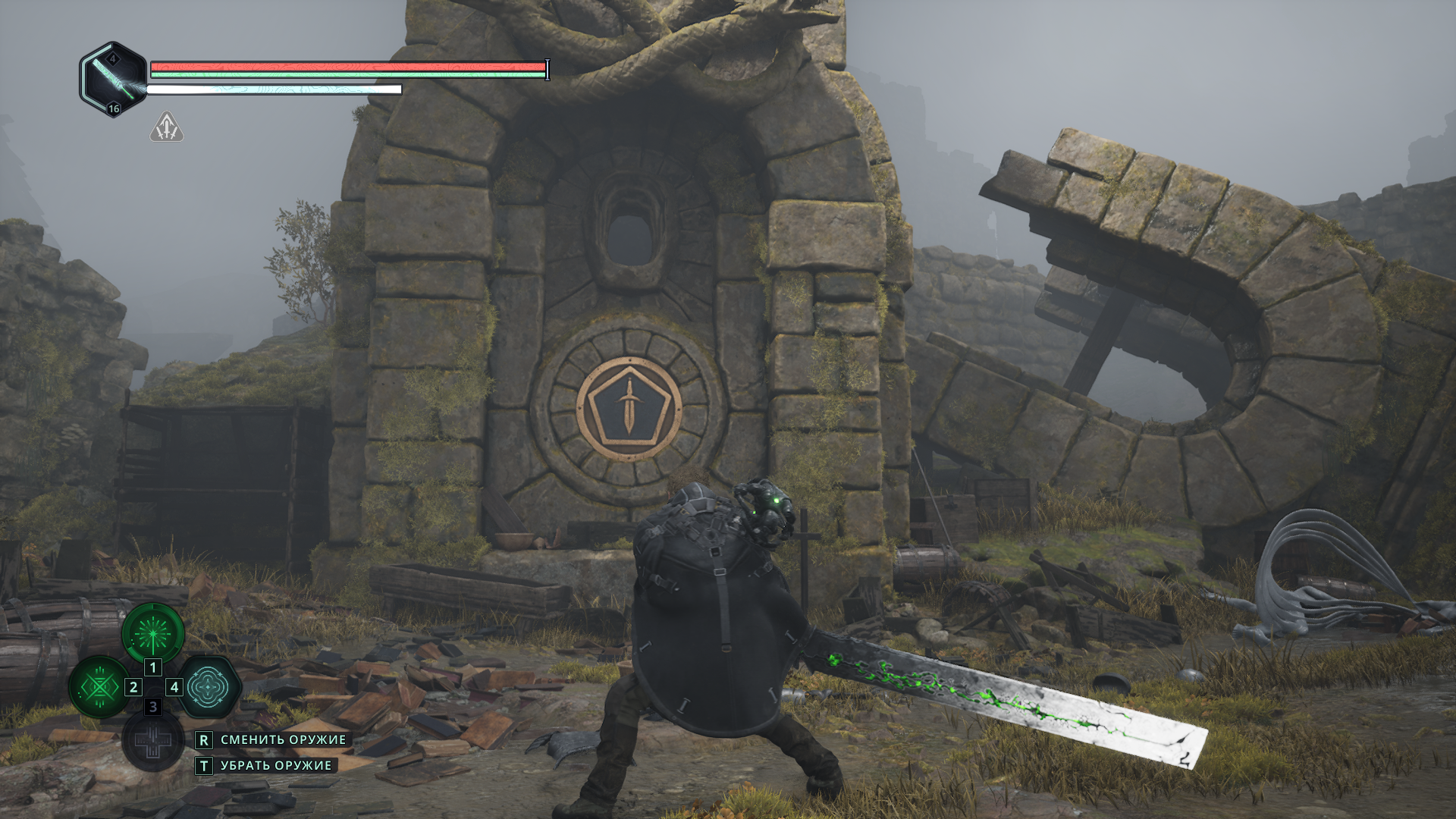 Расположение аудиокассеты с подсказкой на раскопе в Джелцзине