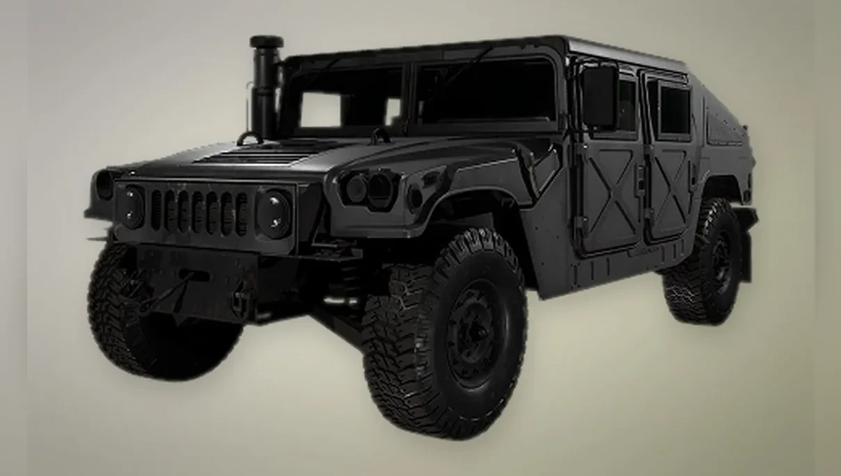 Бронированный Humvee в базовой комплектации