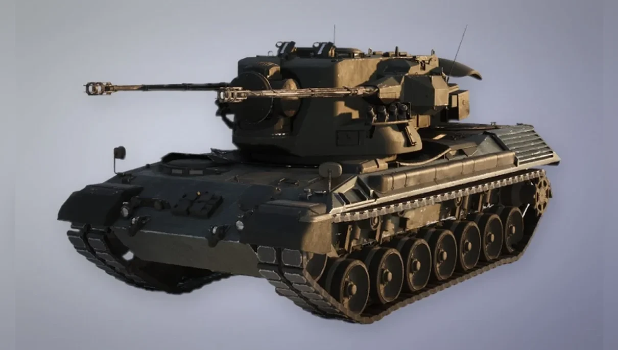 Зенитный танк Flakpanzer Gepard