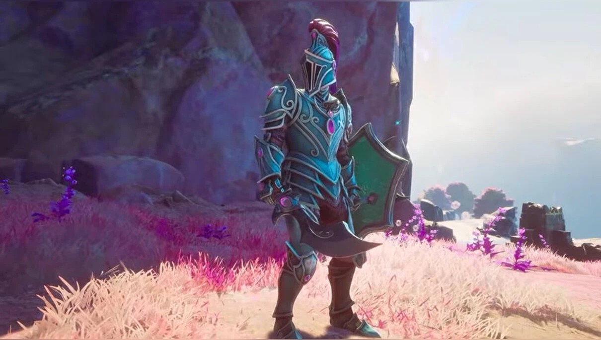 Крафт рунного слитка в доменной печи из рунитовой и люминитовой руды в RuneScape: Dragonwilds