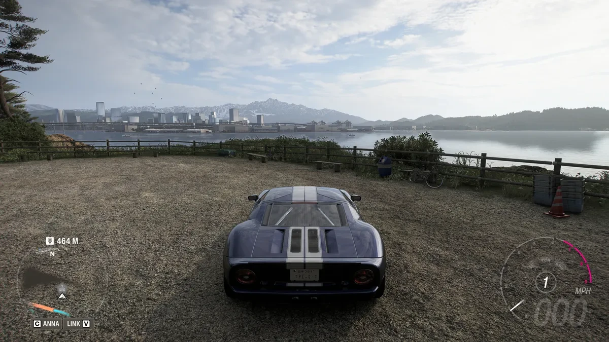 Расположение Ford GT в игре Forza Horizon 6