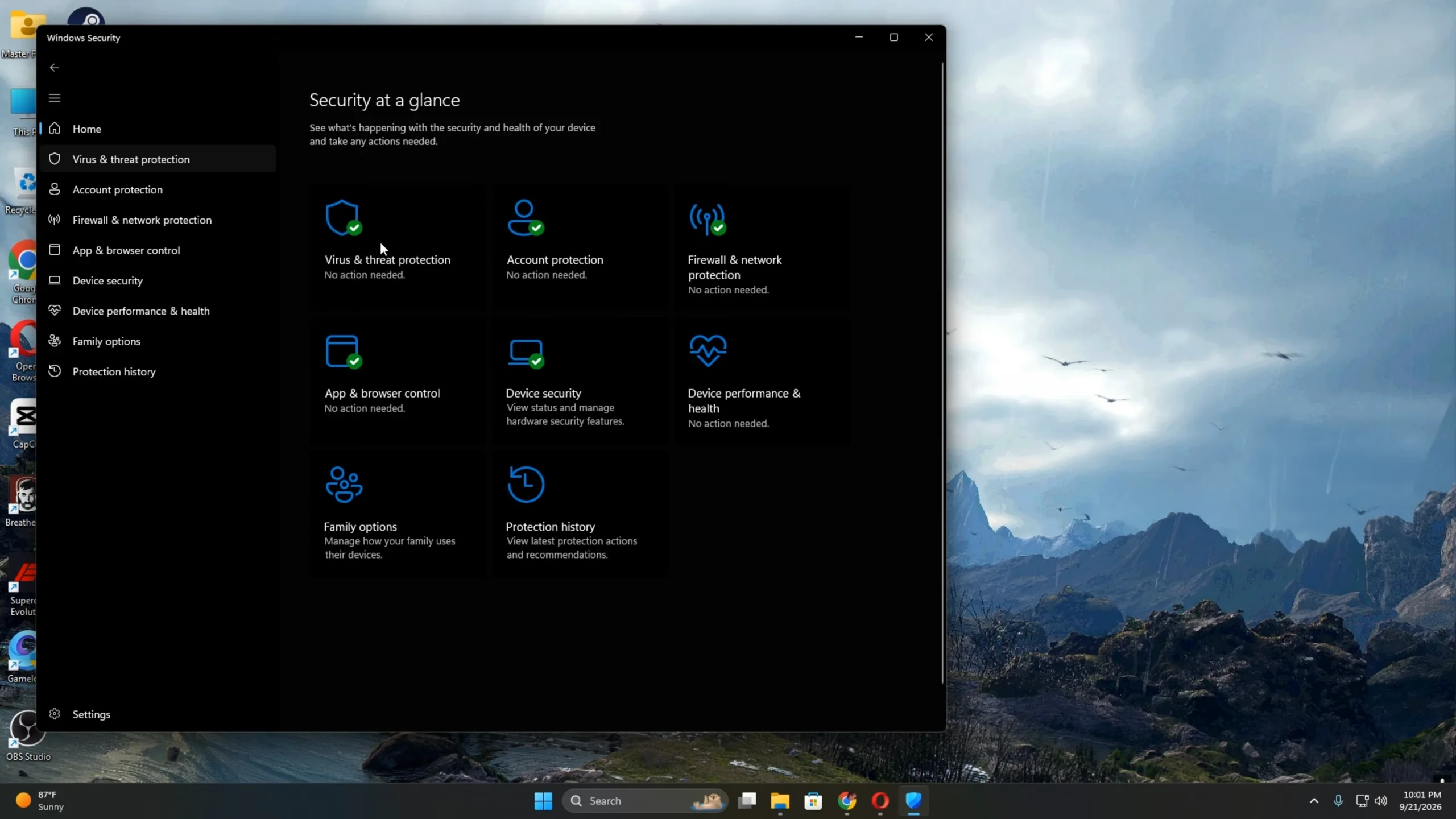 Выбор высокопроизводительной видеокарты в параметрах графики Windows