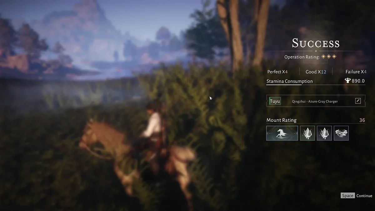 Мини-игра с QTE для приручения дикой лошади в Where Winds Meet