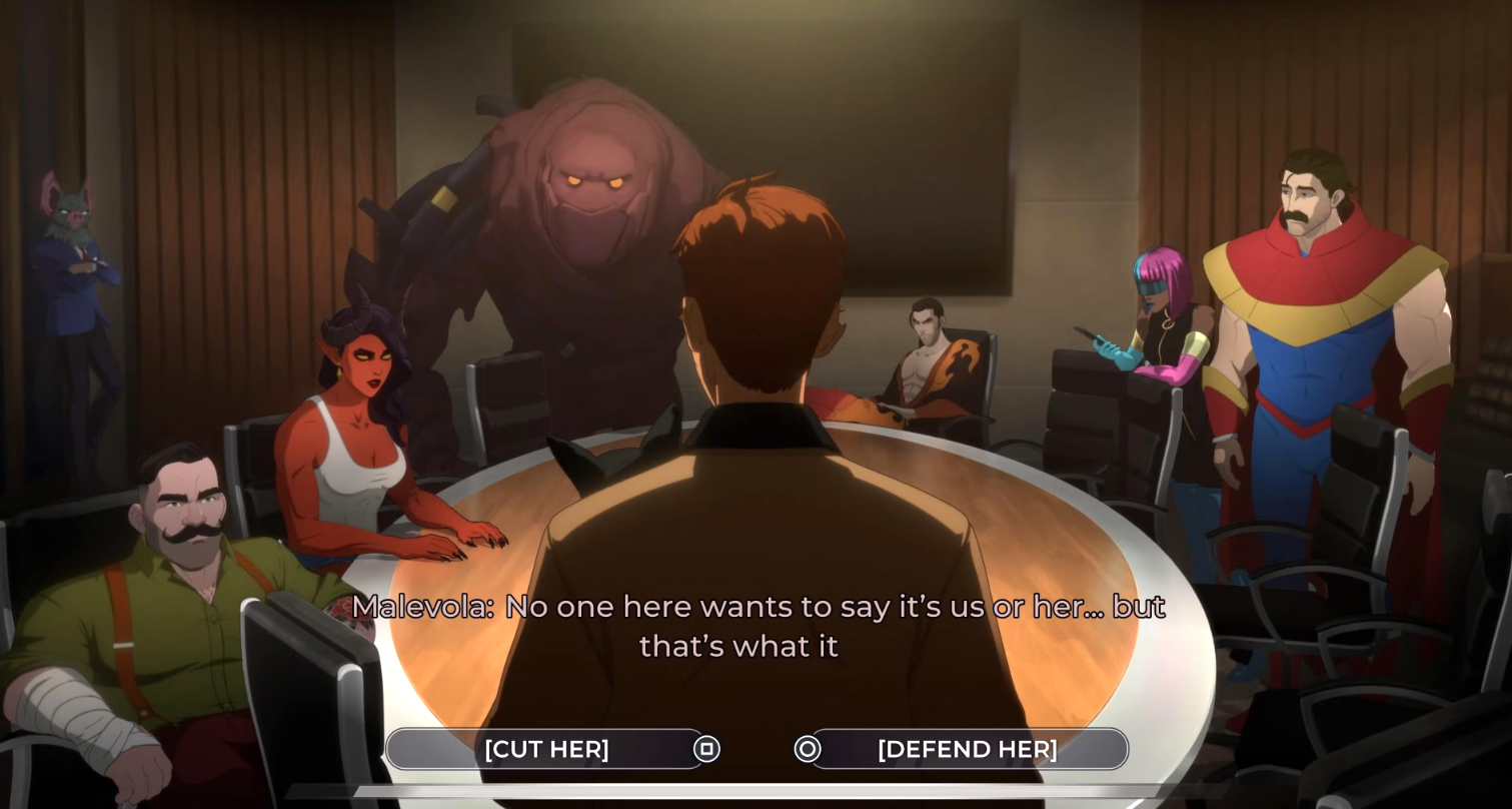 Критический выбор - исключить Невидиву или встать на её защиту