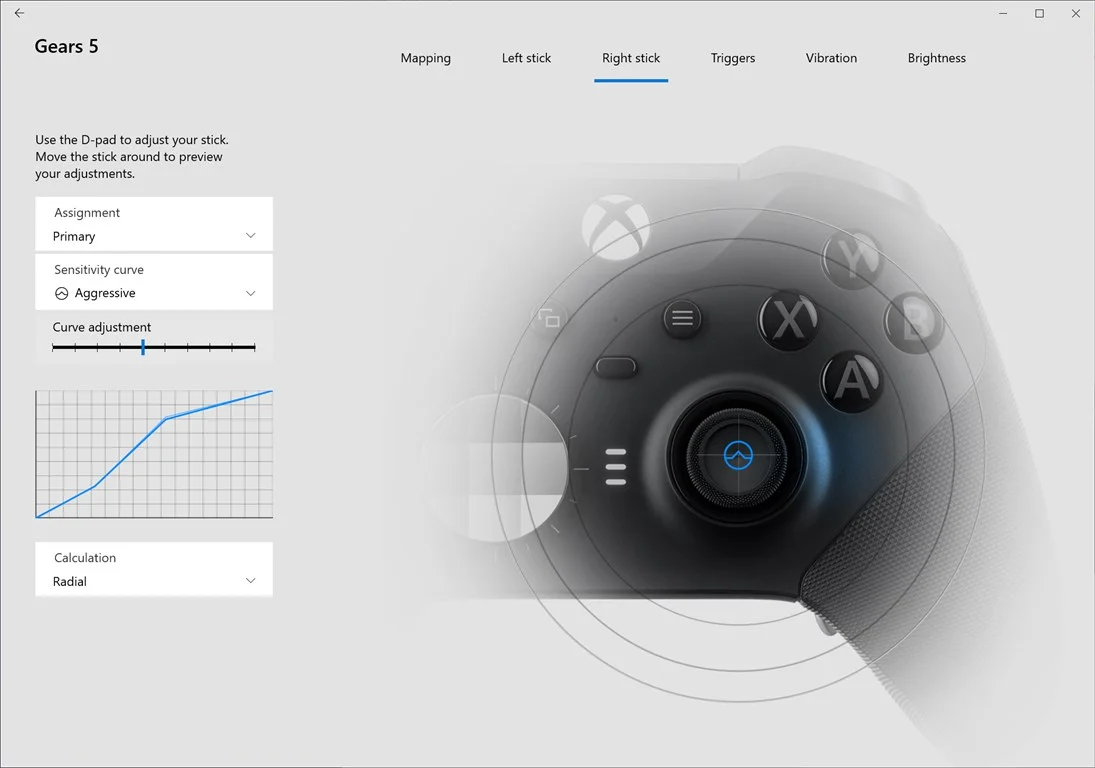 Приложение Xbox Accessories