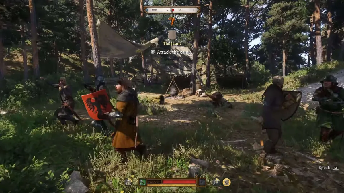 Нападение на лагерь бандитов в KCD2