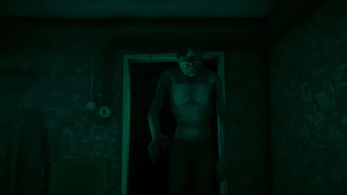 Бледный гость стоит у двери дома главного героя - опасный момент встречи с антагонистом