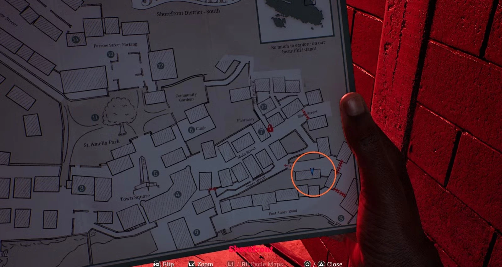Гараж со стартовым оружием в Silent Hill: Townfall