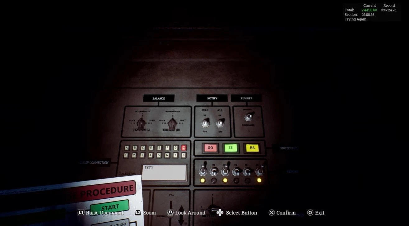 Подвал с клапаном F в финале Silent Hill: Townfall