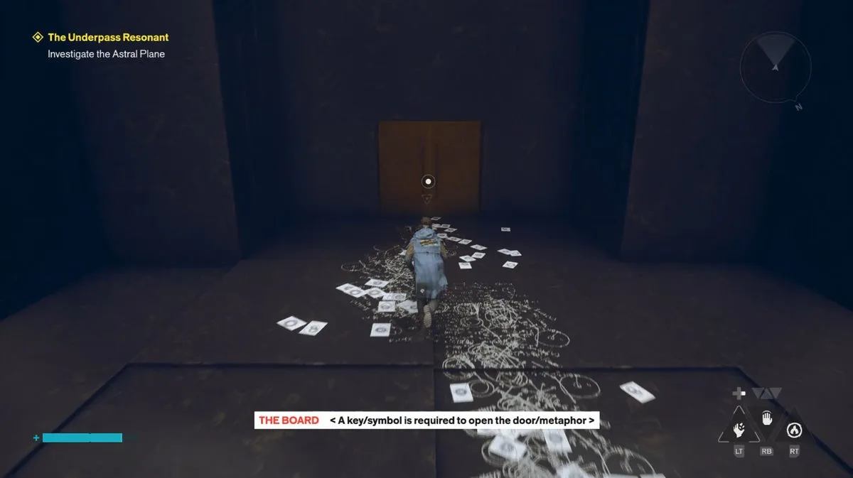 Запертая дверь в Астральном плане в Control Resonant