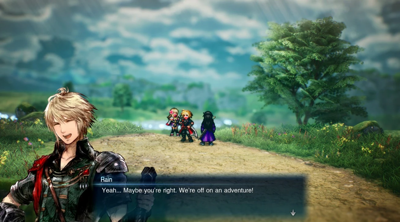 Экран переноса сохранения в Final Fantasy Resonance