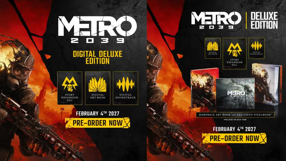 Сравнение изданий Deluxe и Digital Deluxe игры Metro 2039