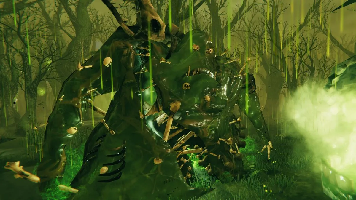 Костемес — босс Болот в Valheim