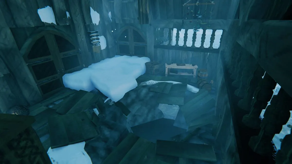 Подземелье Дальнего севера в Valheim
